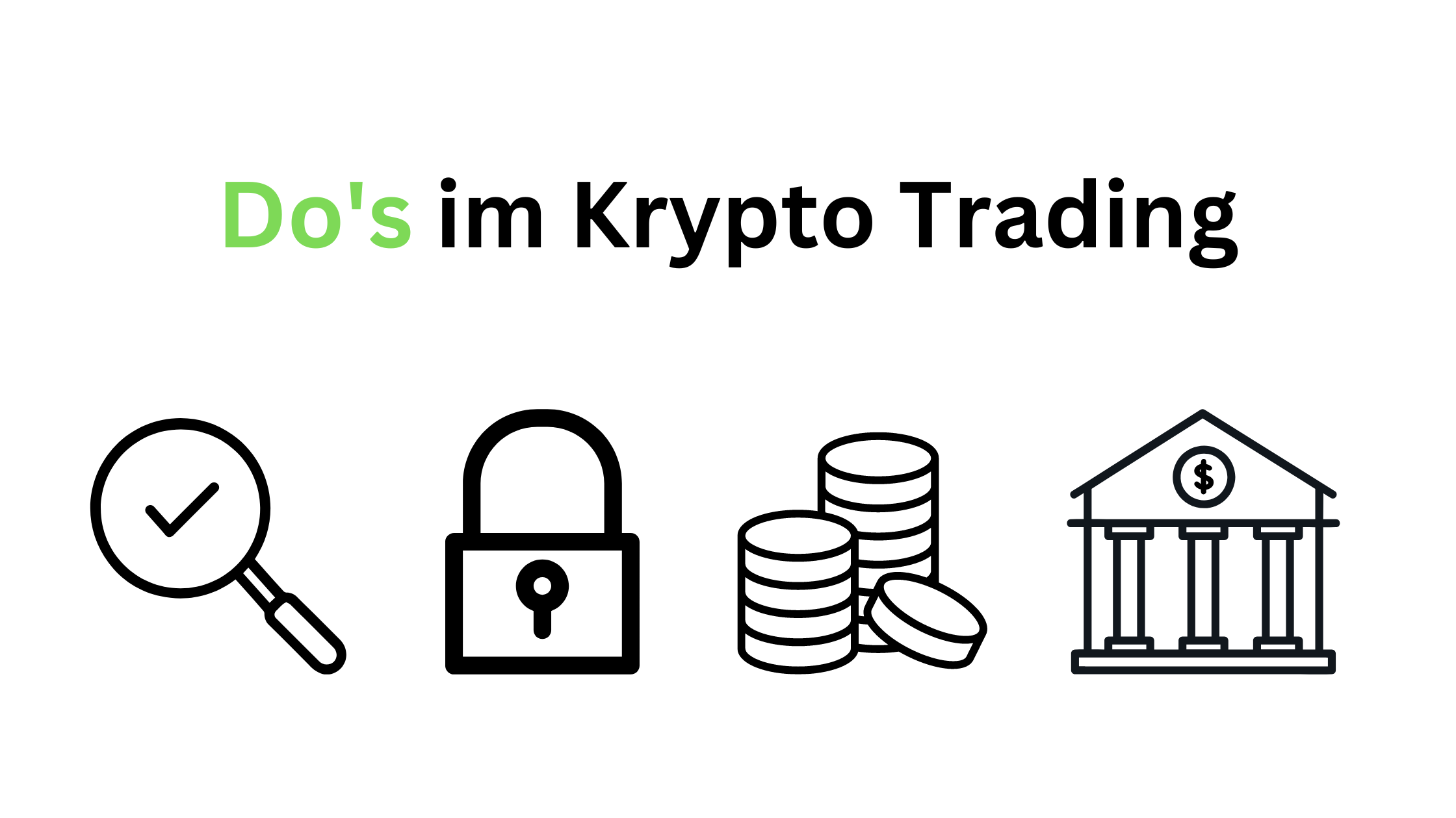 Trading Kryptowährungen Do's