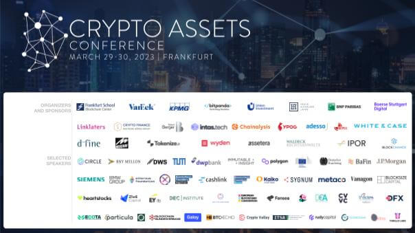 Crypto Assets Conference 2023A | Gratis Online Ticket für CryptoTicker Leser!