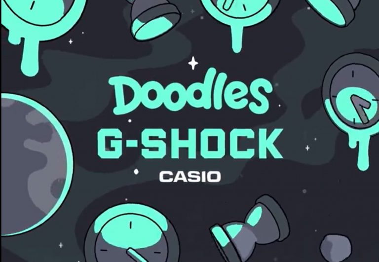 Doodles und G-Shock Collabs für eine NFT-inspirierte Uhrenkollektion