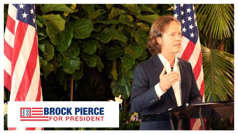 Kryptoveteran Brock Pierce stellt sich zur US-Präsidentenwahl