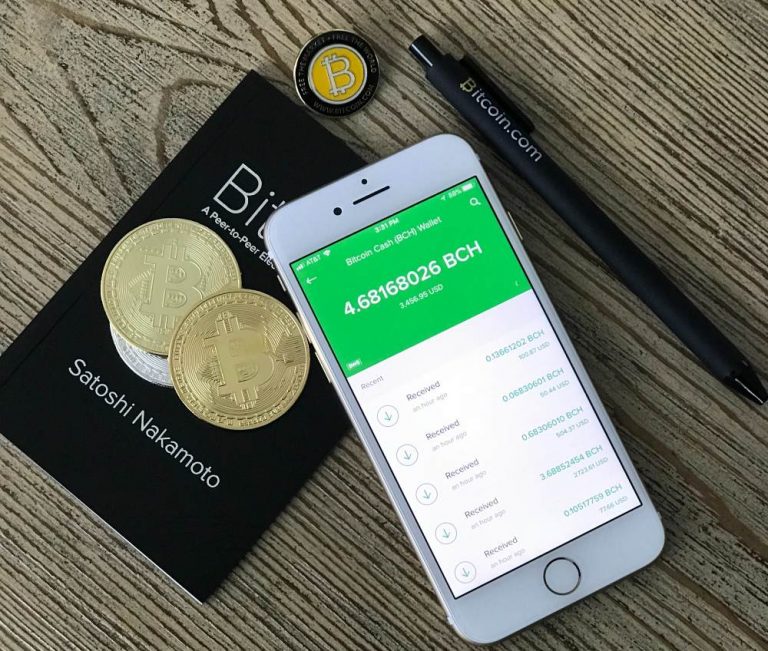 Bitcoin Cash Kurs Prognose iPhone auf Geldbörse