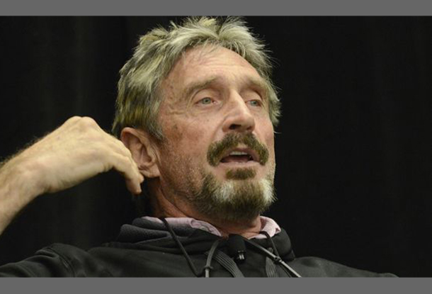 John McAfee’s latest predictions on 5 coins in the cryptocurrency market