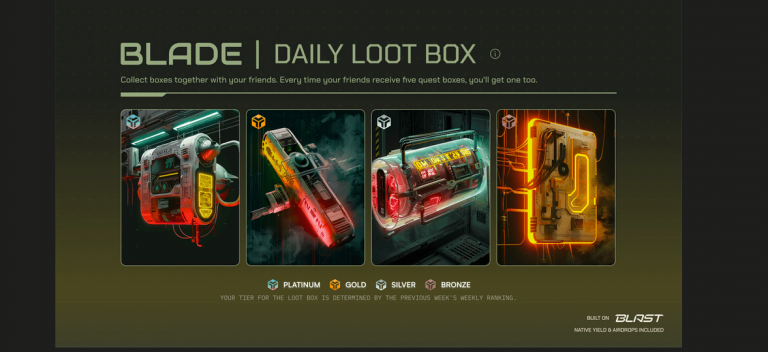 Bladeswap – Collect Daily Free Loot Boxes Now!