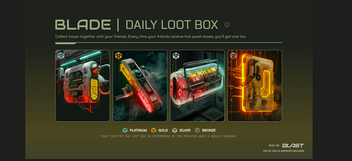 Bladeswap  Collect Daily Free Loot Boxes Now!