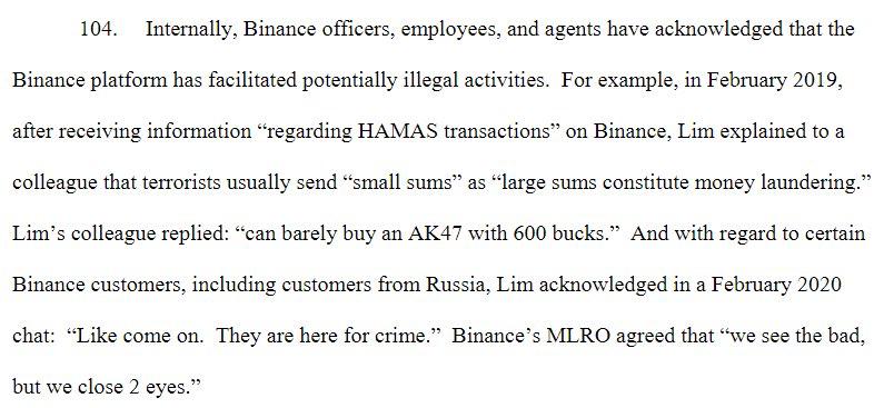 HAMAS Transaction On Binance
