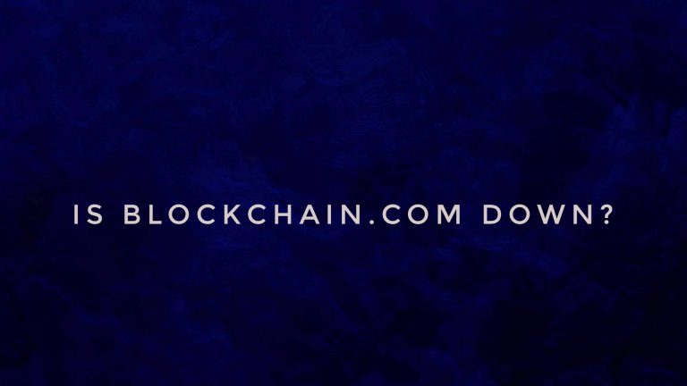 Blockchain.com went Down – WHAT TO DO during such periods?