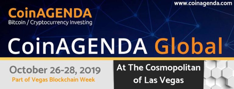 Coinagenda Global Announces Speakers for Las Vegas Conference